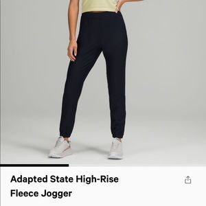 Lululemon Adapted State High Rise Jogger - True Navy